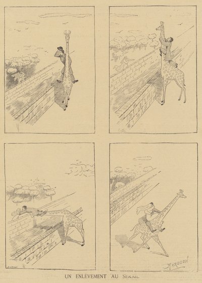 Abduction from the seraglio by French School